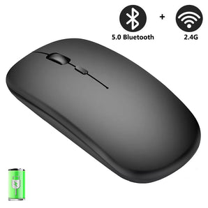 Bluetooth Wireless Rechargeable Mouse: Ultimate Gaming Control  computerlum.com   