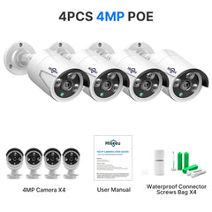 Hiseeu POE IP CCTV Camera: Advanced Outdoor Security Cam